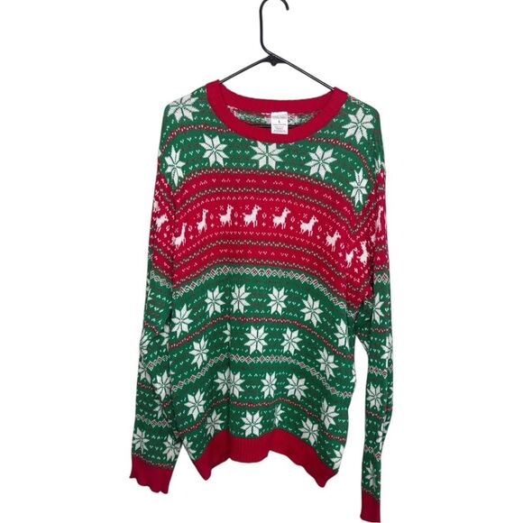 Holiday classics men’s ugly Christmas sweater size large - Picture 1 of 5